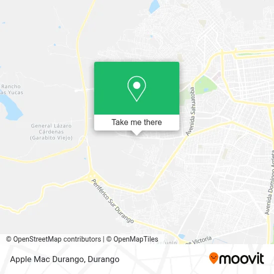 Apple Mac Durango map