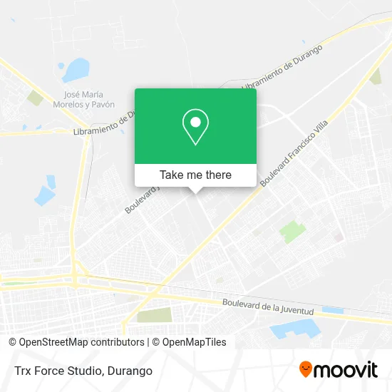 Trx Force Studio map