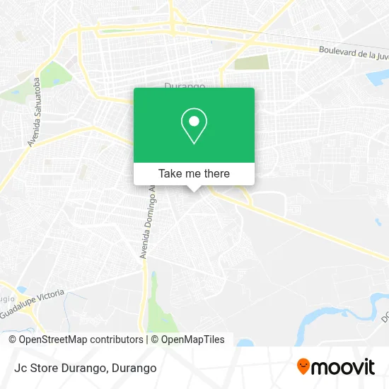 Jc Store Durango map