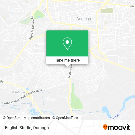 English Studio map