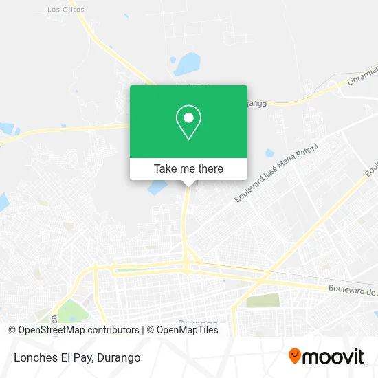 Lonches El Pay map