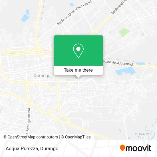 Acqua Purezza map