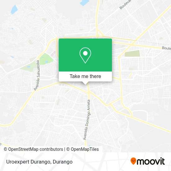 Uroexpert Durango map
