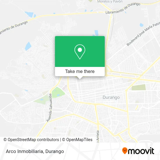 Arco Inmobiliaria map