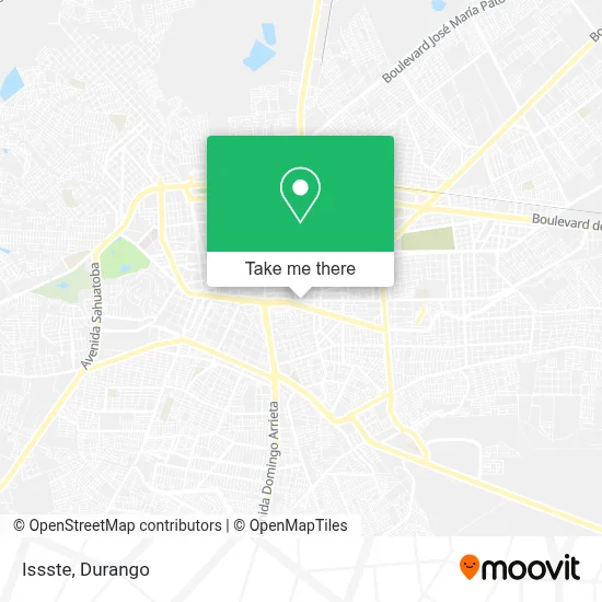 Issste map
