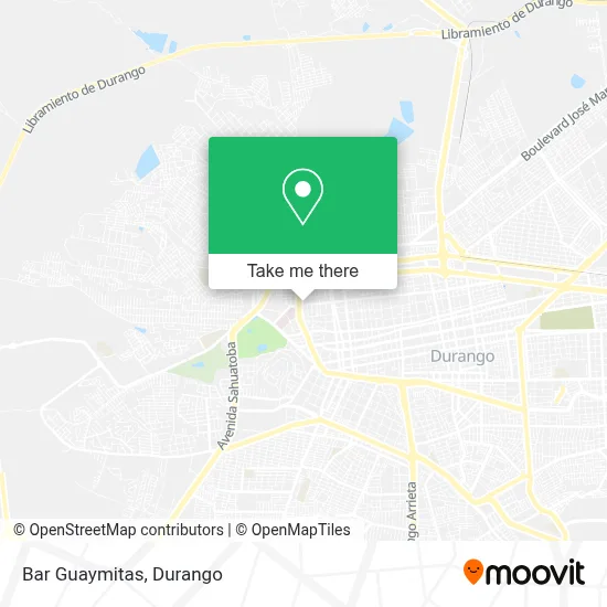 Bar Guaymitas map
