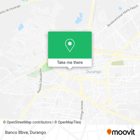 Banco Bbva map