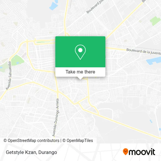 Getstyle Kzan map