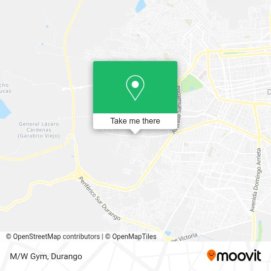 M/W Gym map