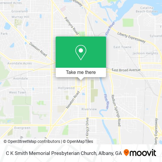 C K Smith Memorial Presbyterian Church map