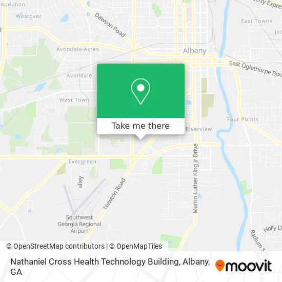 Nathaniel Cross Health Technology Building map