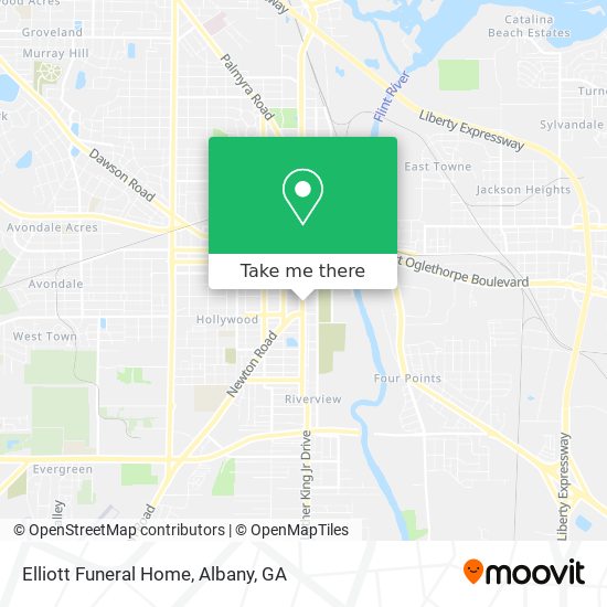 Mapa de Elliott Funeral Home