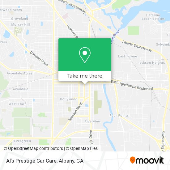 Al's Prestige Car Care map