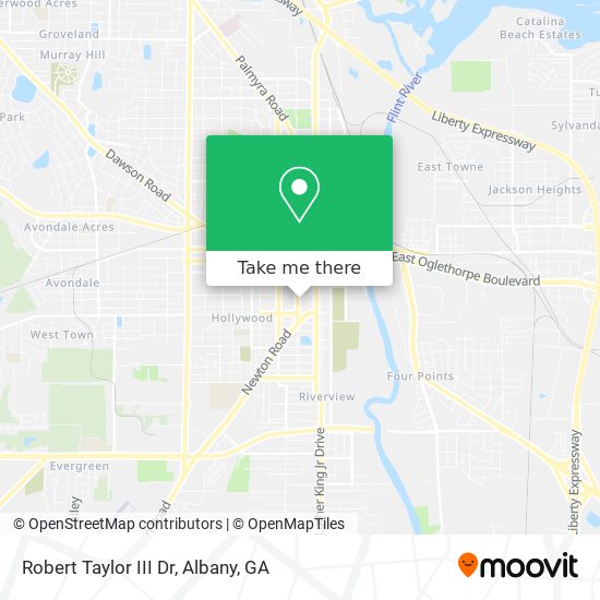 Robert Taylor III Dr map