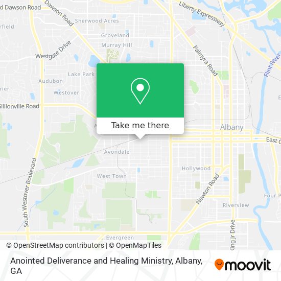 Mapa de Anointed Deliverance and Healing Ministry