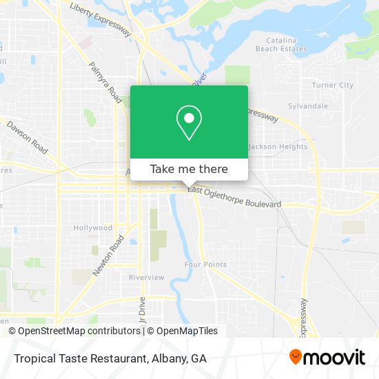 Mapa de Tropical Taste Restaurant