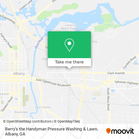 Berry's the Handyman Pressure Washing & Lawn map