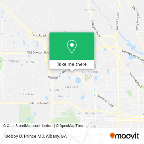 Mapa de Bobby D. Prince MD