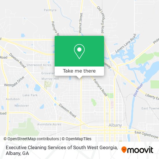 Executive Cleaning Services of South West Georgia map