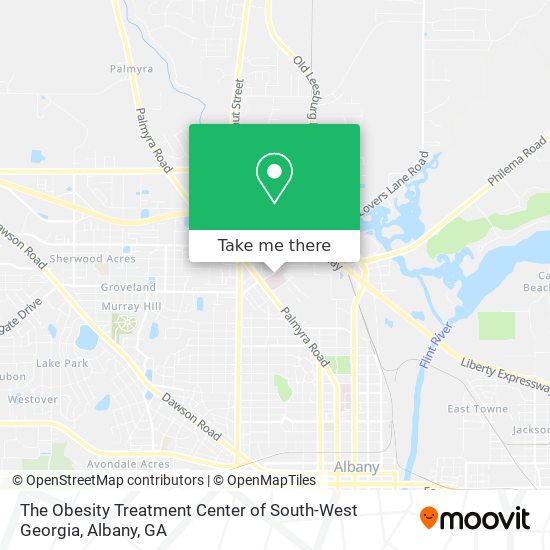 The Obesity Treatment Center of South-West Georgia map