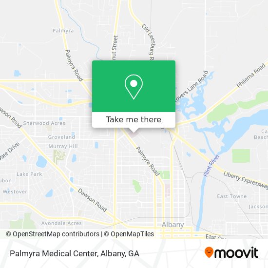 Palmyra Medical Center map