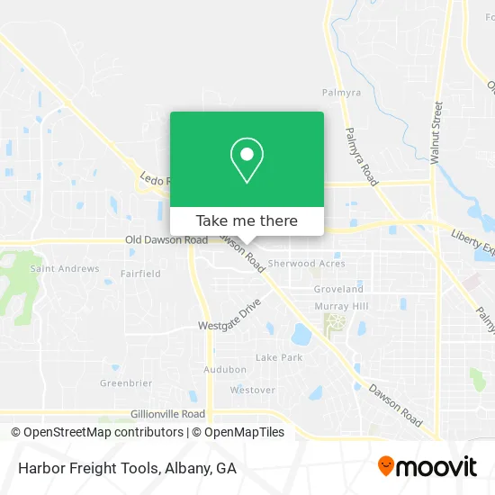 Harbor Freight Tools map