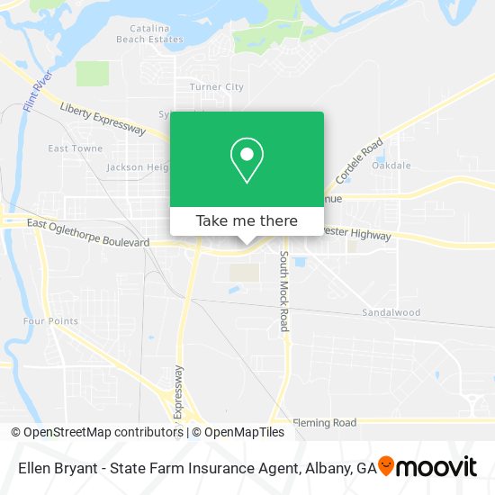 Mapa de Ellen Bryant - State Farm Insurance Agent
