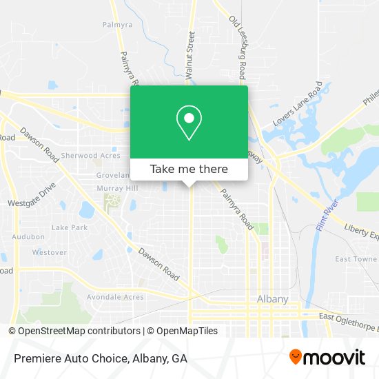 Premiere Auto Choice map