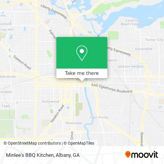 Minlee's BBQ Kitchen map