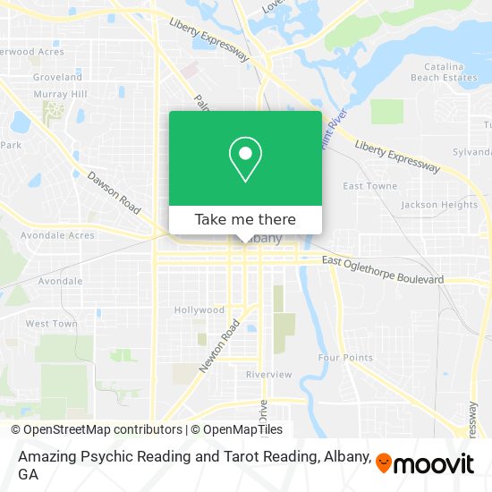 Mapa de Amazing Psychic Reading and Tarot Reading