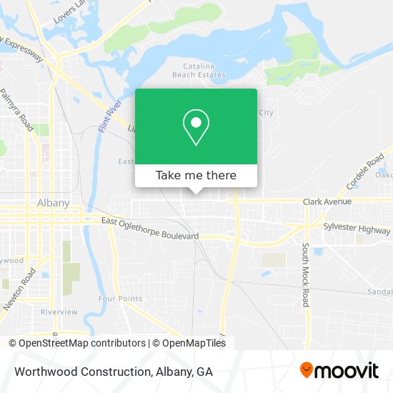 Worthwood Construction map