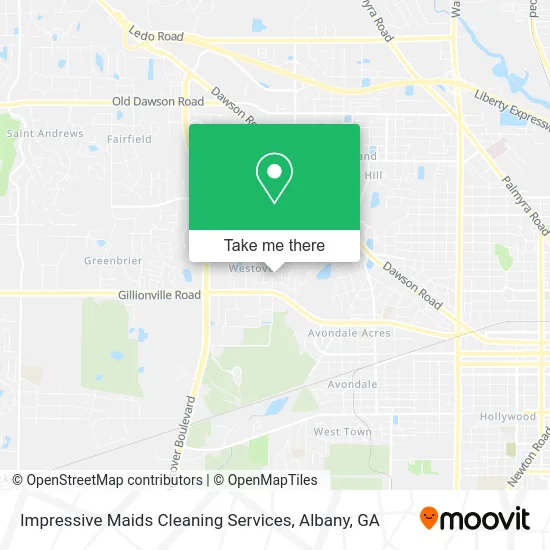 Mapa de Impressive Maids Cleaning Services