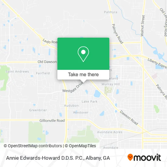 Mapa de Annie Edwards-Howard D.D.S. P.C.