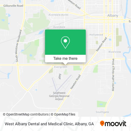 Mapa de West Albany Dental and Medical Clinic