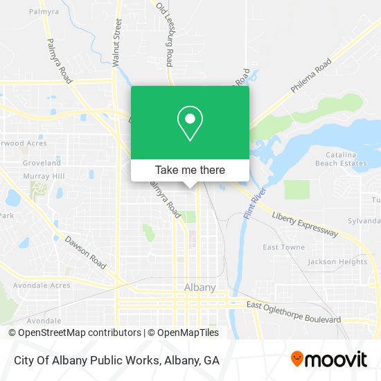 Mapa de City Of Albany Public Works