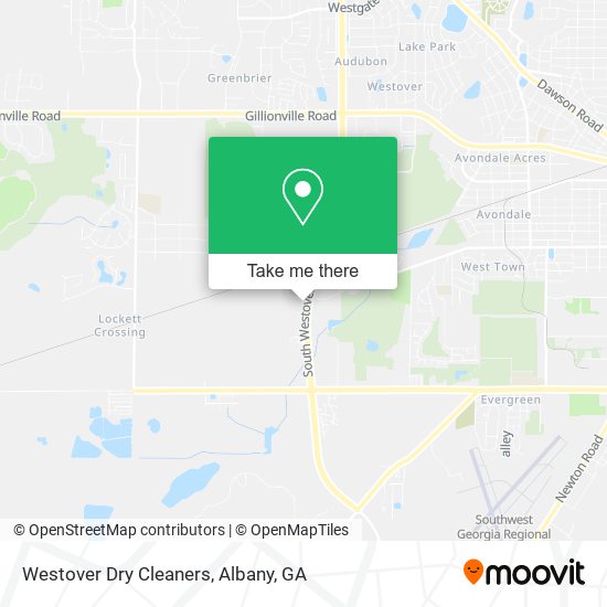 Mapa de Westover Dry Cleaners