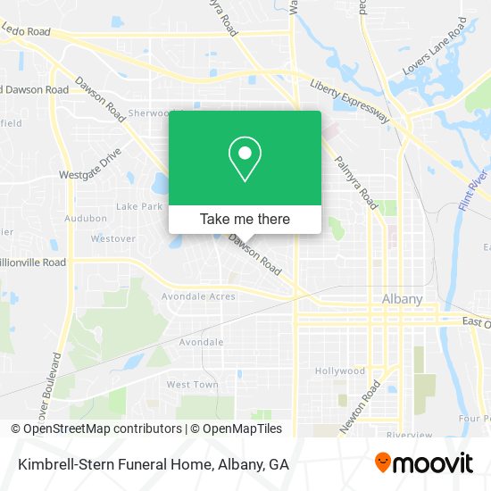 Mapa de Kimbrell-Stern Funeral Home