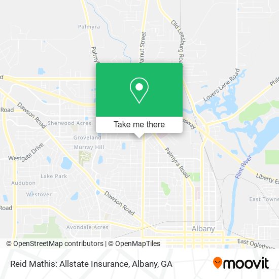 Reid Mathis: Allstate Insurance map