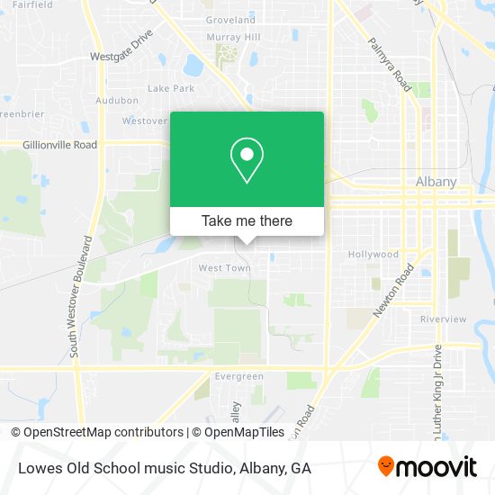 Mapa de Lowes Old School music Studio