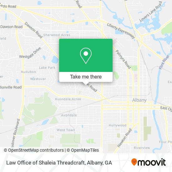Mapa de Law Office of Shaleia Threadcraft
