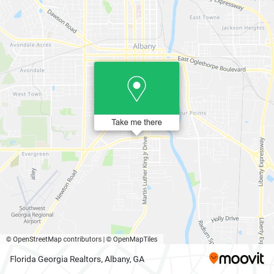 Florida Georgia Realtors map