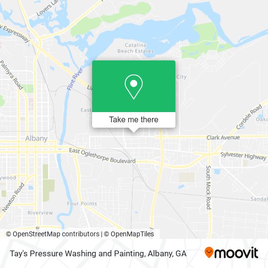 Mapa de Tay's Pressure Washing and Painting