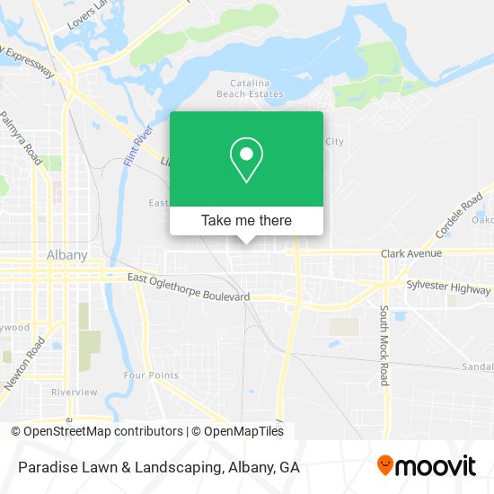 Paradise Lawn & Landscaping map