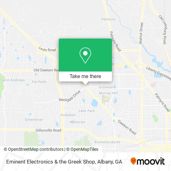 Mapa de Eminent Electronics & the Greek Shop