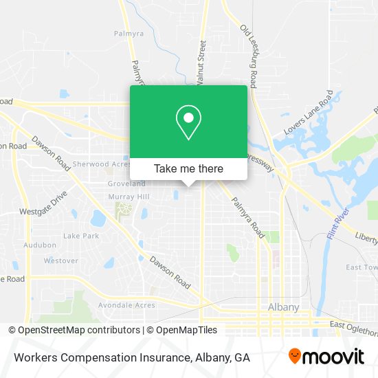 Workers Compensation Insurance map