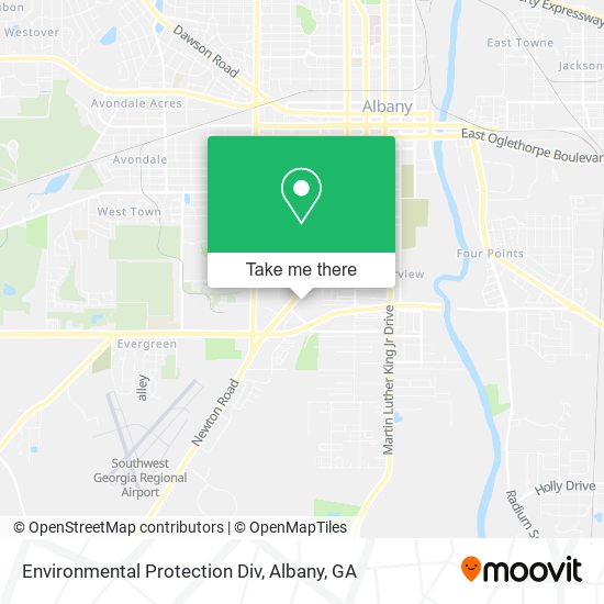 Environmental Protection Div map
