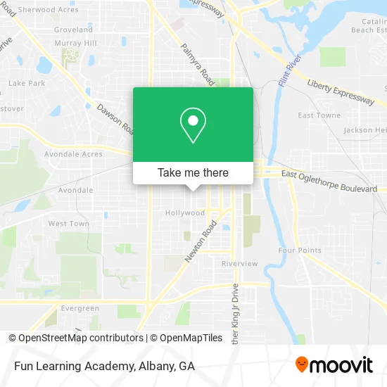 Fun Learning Academy map