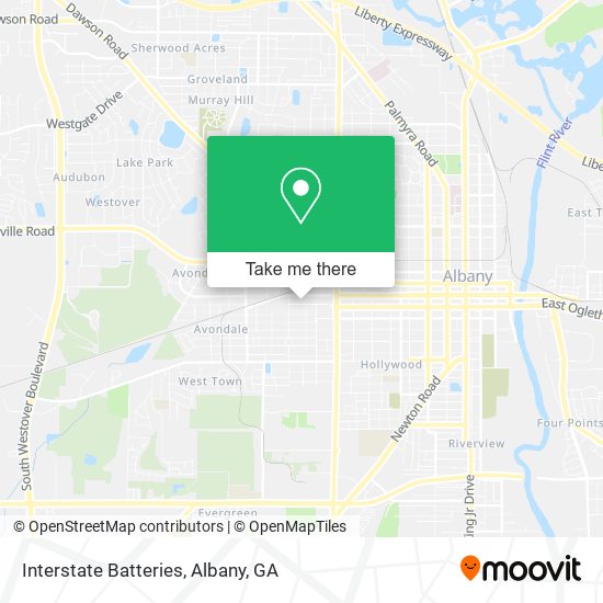 Mapa de Interstate Batteries