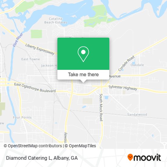 Diamond Catering L map