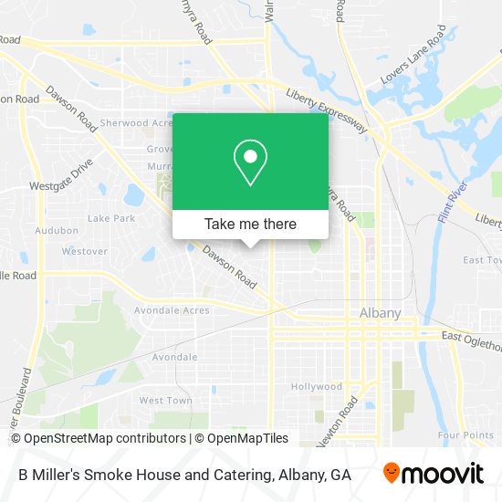 B Miller's Smoke House and Catering map